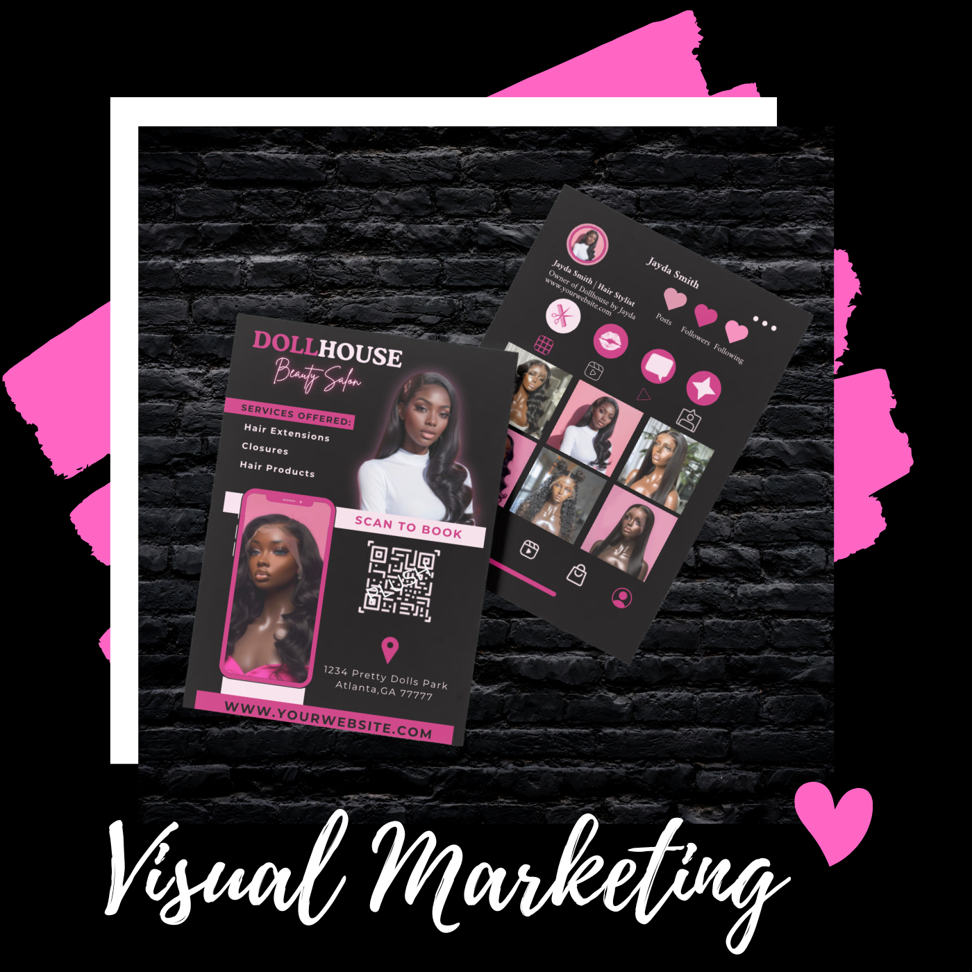 CUSTOM DESIGN - VISUAL MARKETING