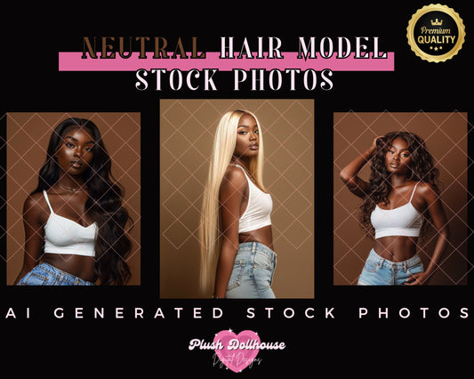 50Hair Model Stock Photos | Beauty Model Stock Photo | Hair Stock Ai Photos | Black Woman Photo Stock | Ai Photography | Hair Website Models