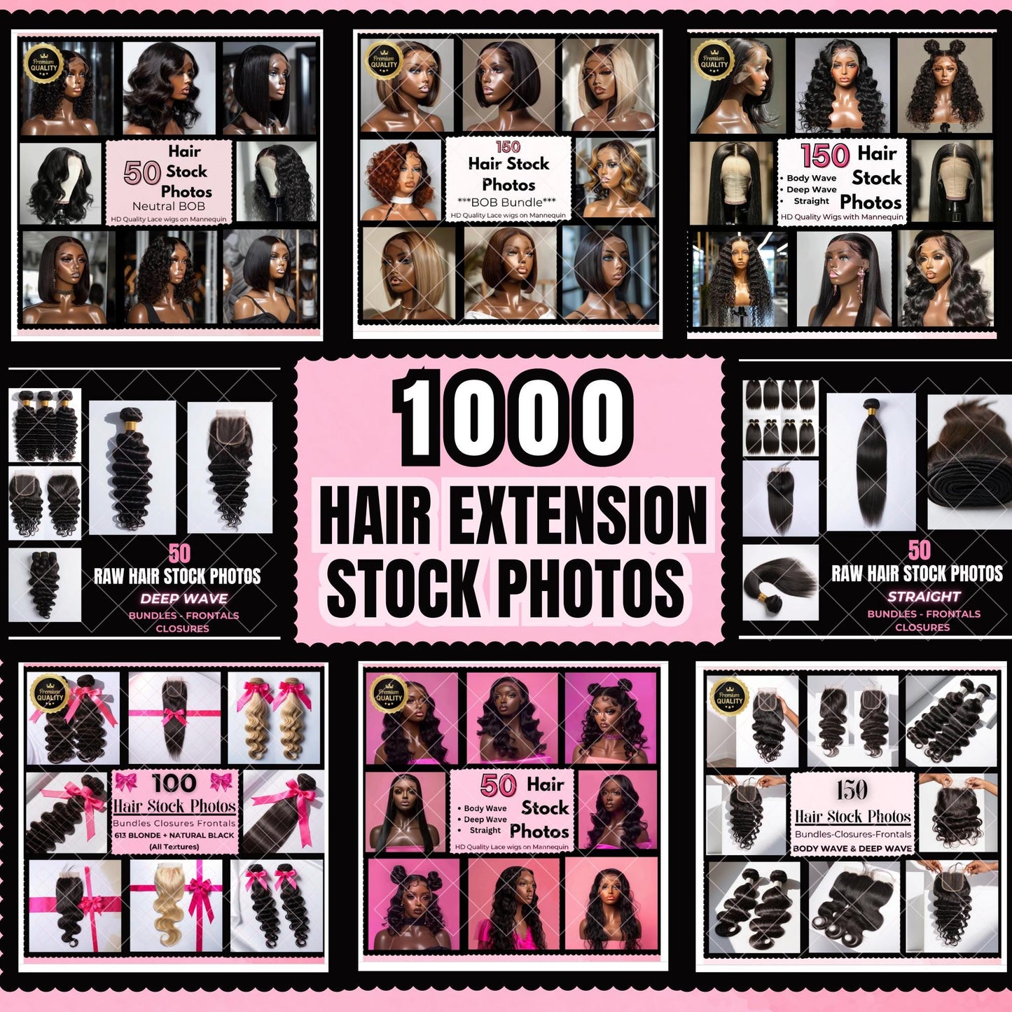 Hair Extension Stock Photos | Commercial Use | Model Photos | Stock Image | Virgin Hair | Lace Front Wig | Hair Price List | Beauty Stock