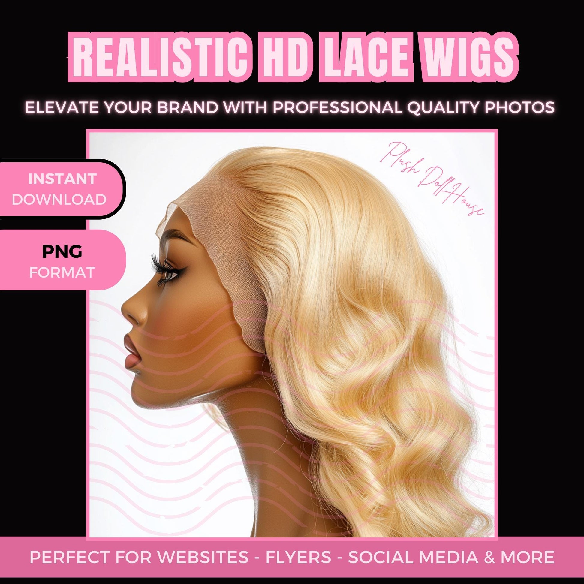 Hair Stock Photos | Hair EXTENSIONS | Body Wave | Stock Models | Black Woman | Wig Model | Ai Stock Photos | Makeup Stock Photos | Ai Art