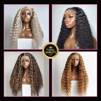 Stock Photos | Commercial Use | Hair Extensions | Hair Stock Images | African American Stock Images | Beauty Mannequin | DEEP WAVE