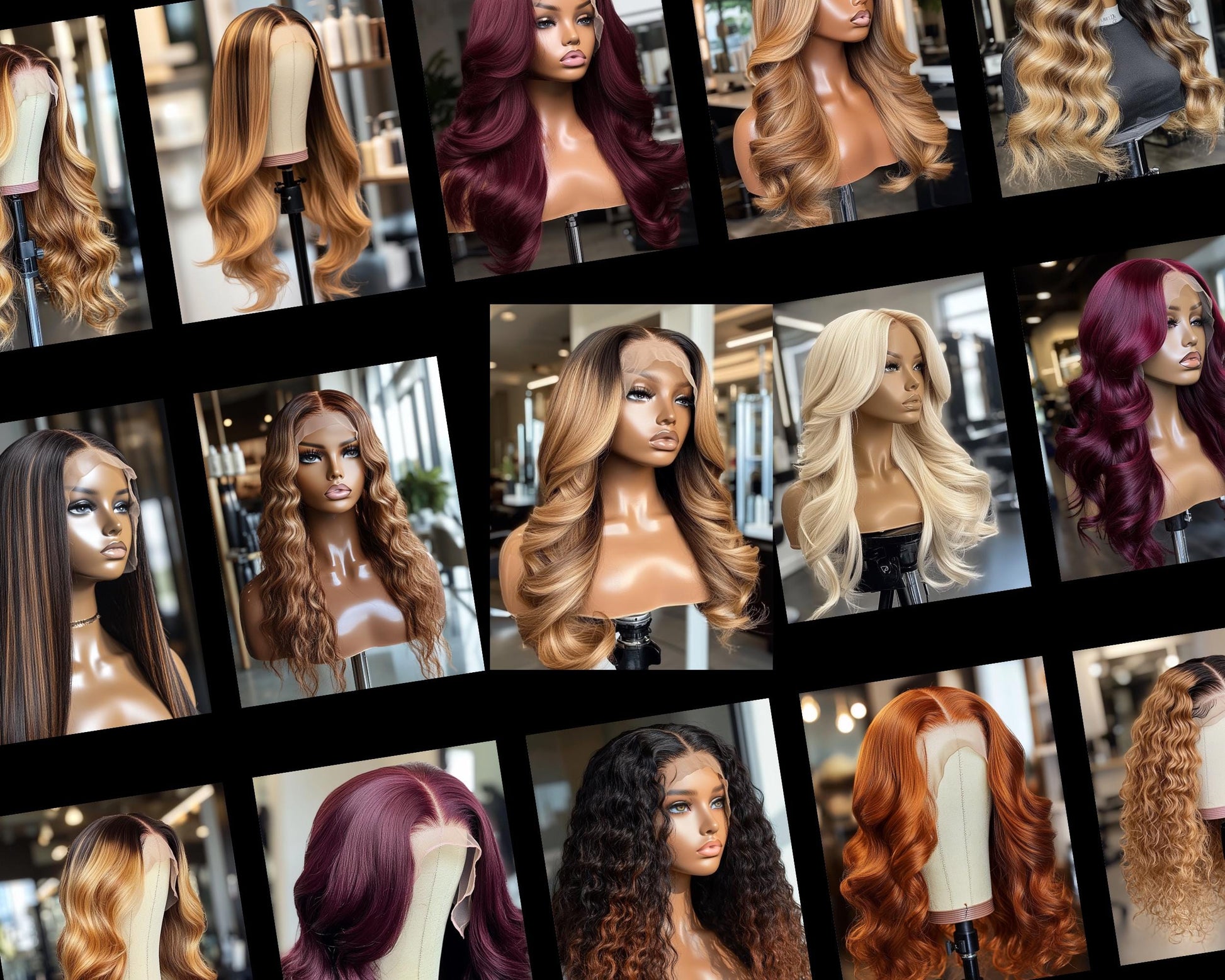 Hair Stock Photos | Black Woman | Hair Price List | Black Model | Beauty Stock | Hair Salon | Commercial Use | Wig Stock Photos