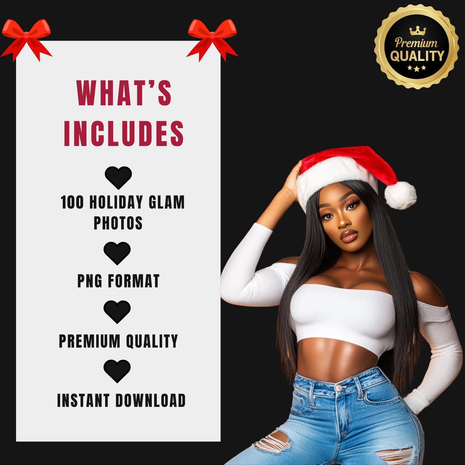 Chic Holiday Glam Stock Images - Download Now!