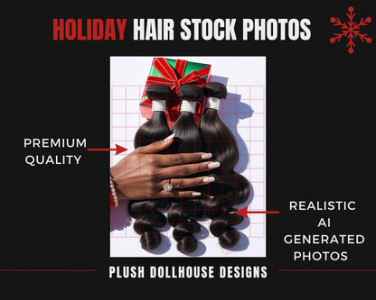 Holiday Hair Inspiration: 60 Christmas Stock Photos Available Now!