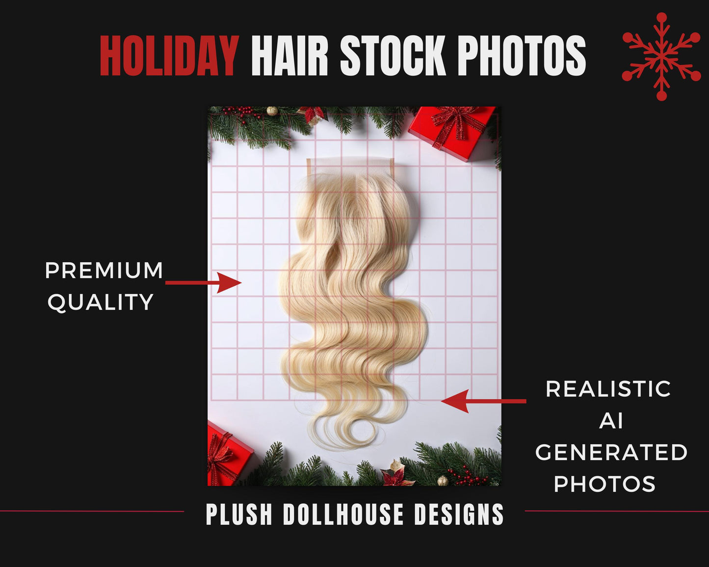 Holiday Hair Inspiration: 60 Christmas Stock Photos Available Now!