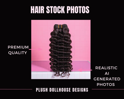 Stylish Hair Extensions Photography Collection | Perfect for Business | Body Wave & Straight