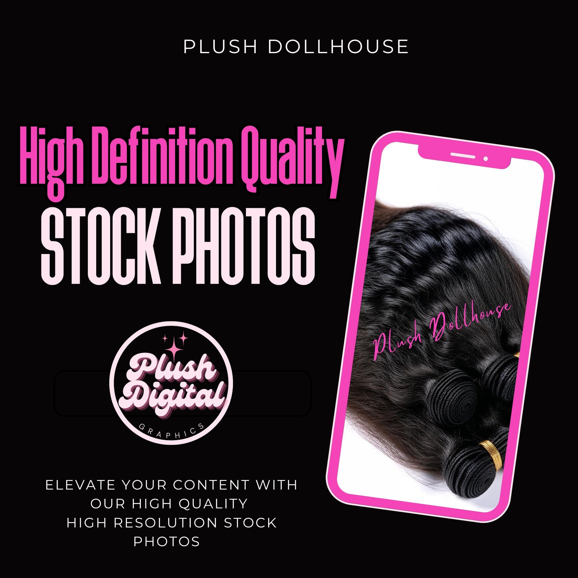 30 Kinky Straight Hair Stock Photos | Human hair bundles for beauty & hair business Instant Download for Hair Extensions | Shopify Websites